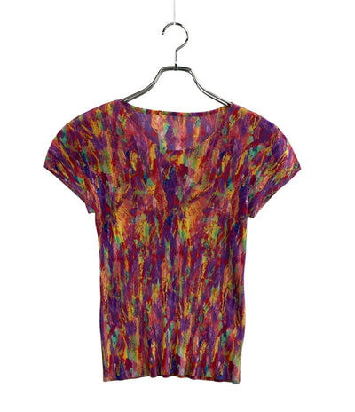 美品 PLEATS PLEASE 半袖Tシャツ PP81FK362 レディース SIZE 03 プリーツプリーズ