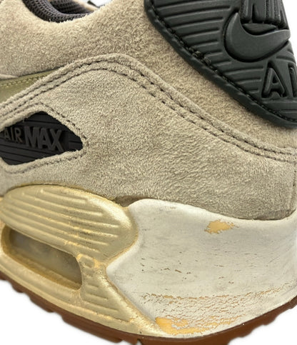 NIKE ローカットスニーカー エア マックス 90 プレミアム スエード 818598-200 レディース SIZE 24.5 ナイキ