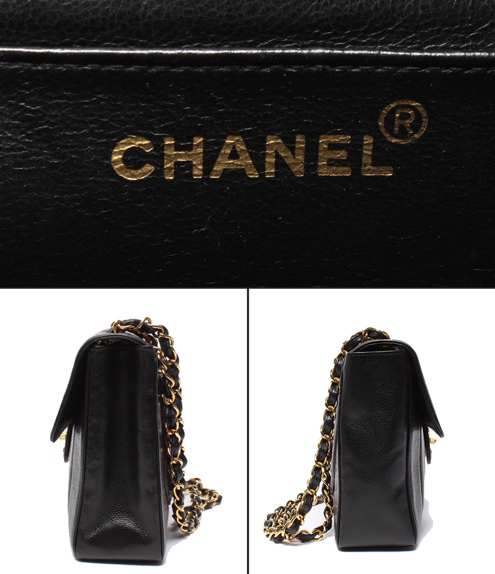 CHANEL チェーンショルダーバッグ マドモアゼル クラシック ゴールド