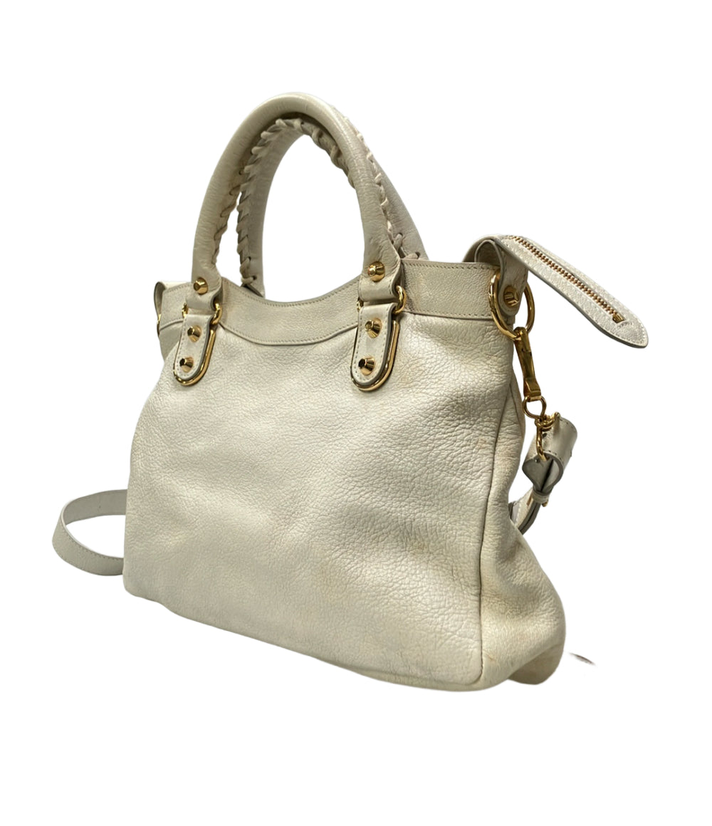 BALENCIAGA ハンドバッグ ショルダーバッグ 2WAY 斜め掛け クラシックメタリックエッジシティ 390149 レディース バレンシアガ