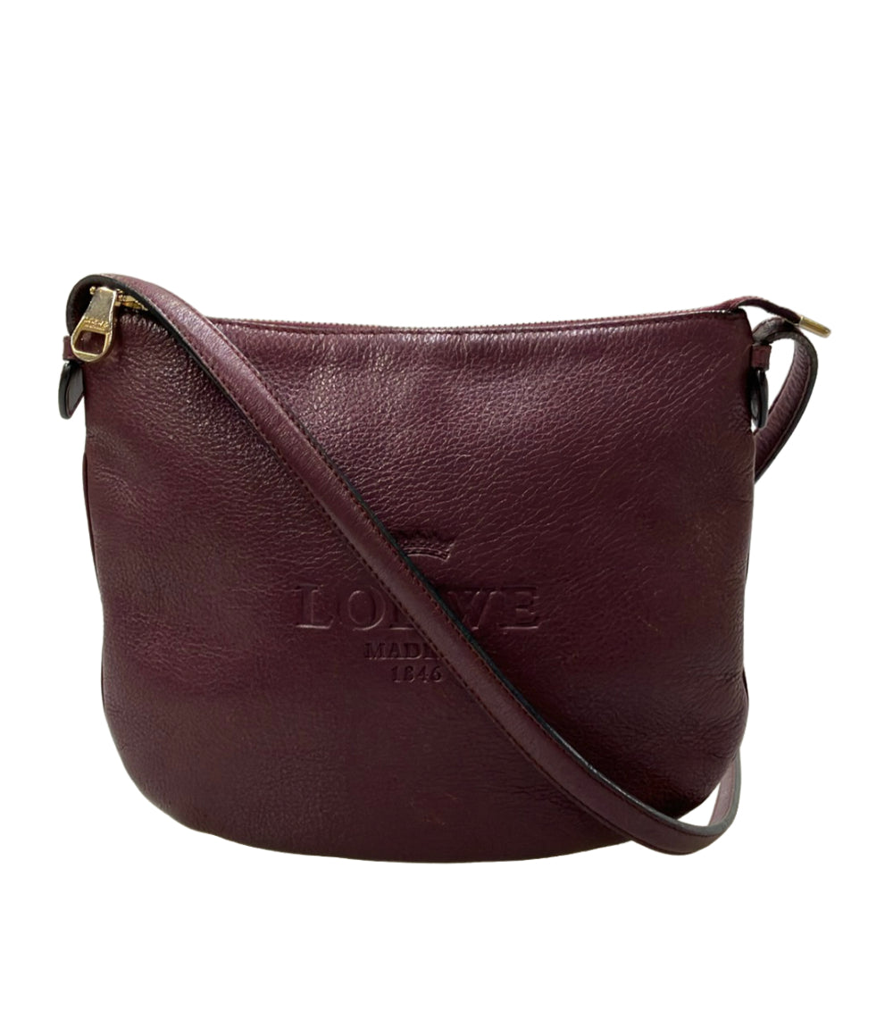 LOEWE ショルダーバッグ 斜め掛け レザー レディース ロエベ