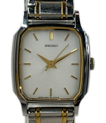 SEIKO 腕時計 クオーツ 2P21-536B レディース セイコー