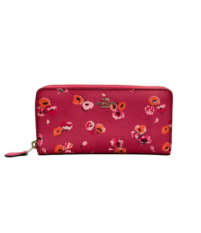 COACH ラウンドファスナー長財布 花柄 F53770 レディース コーチ