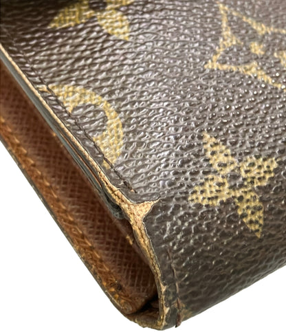 LOUIS VUITTON 二つ折り財布 ポルトトレゾール エテュイ パピエ モノグラム M61202 レディース メンズ ルイ・ヴィトン