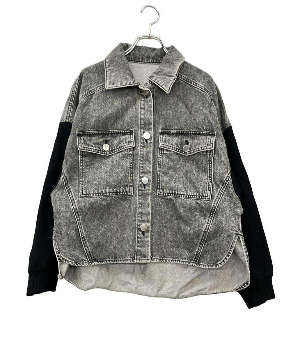 Diagram GRACE CONTINENTAL デニムジャケット ニットコンビ レディース