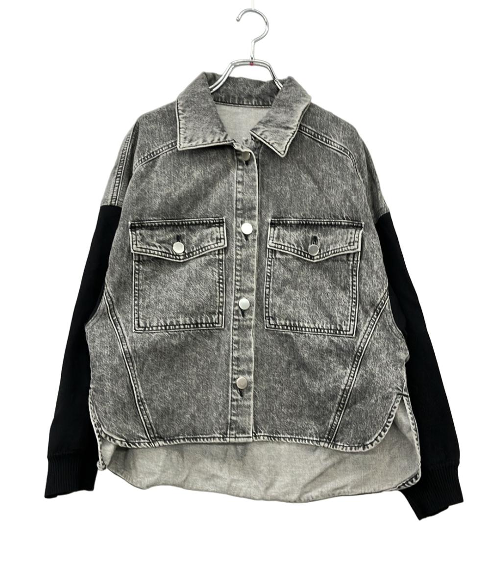 Diagram GRACE CONTINENTAL デニムジャケット ニットコンビ レディース SIZE 36 (S) ダイアグラムグレースコンチネンタル