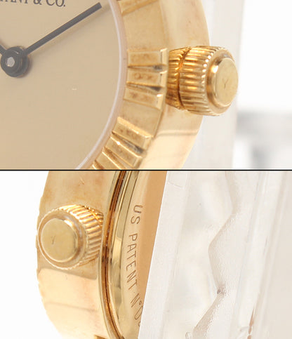 Tiffany & Co. 腕時計 18K クオーツ ゴールド S0630 レディース ティファニー