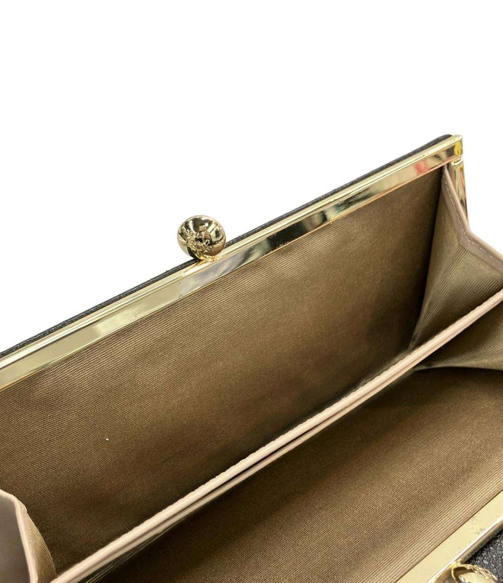 サマンサタバサプチチョイス 二つ折り長財布 フロントベルト 牛革 レディース Samantha Thavasa Petit Choice