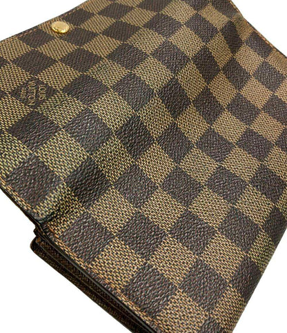 LOUIS VUITTON 長財布 ポルトフォイユ サラ ダミエ エベヌ N61734 メンズ レディース ルイ・ヴィトン