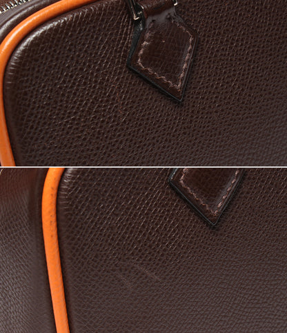 HERMES ハンドバッグ シルバー金具 □I刻印 ヴォーエプソン ミニプリュム レディース エルメス