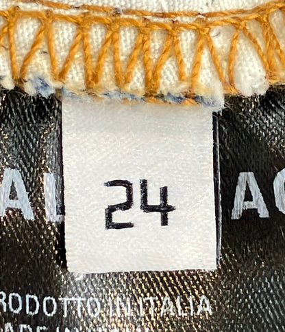 BALENCIAGA オールオーバーロゴ デニムパンツ 600235 TJW53 レディース SIZE 24 バレンシアガ