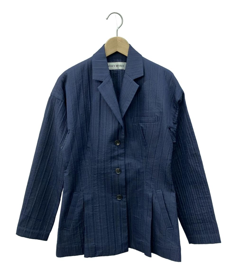 イッセイミヤケ テーラードジャケット レディース SIZE M ISSEY MIYAKE