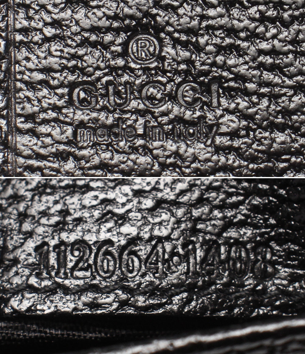 GUCCI Wホック 二つ折り財布 GGキャンバス 112664 1408 メンズ レディース グッチ