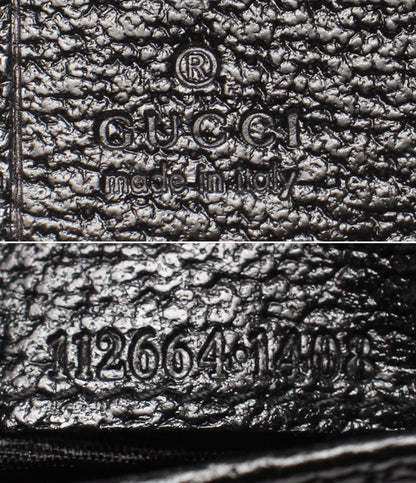 GUCCI Wホック 二つ折り財布 GGキャンバス 112664 1408 メンズ レディース グッチ