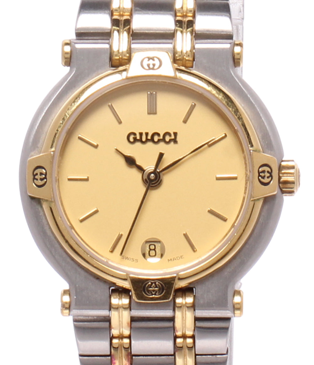 GUCCI 腕時計 クオーツ ゴールド 9000L レディース グッチ