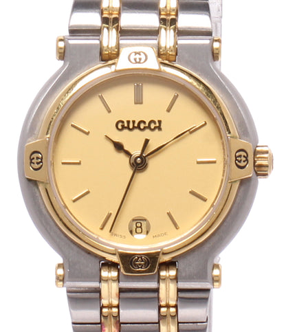 GUCCI 腕時計 クオーツ ゴールド 9000L レディース グッチ