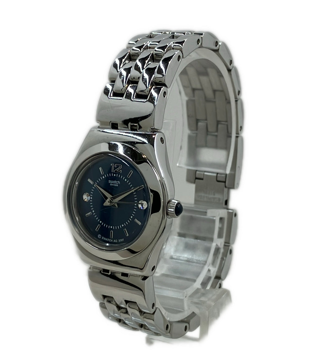 Swatch 腕時計 アイロニー IRONY クオーツ ブルー系 レディース スウォッチ