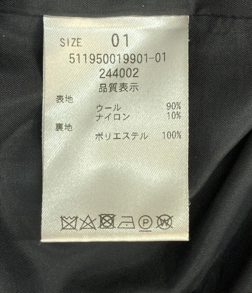 エレンディーク ノーカラーコート レディース SIZE 1 (S) ELENDEEK