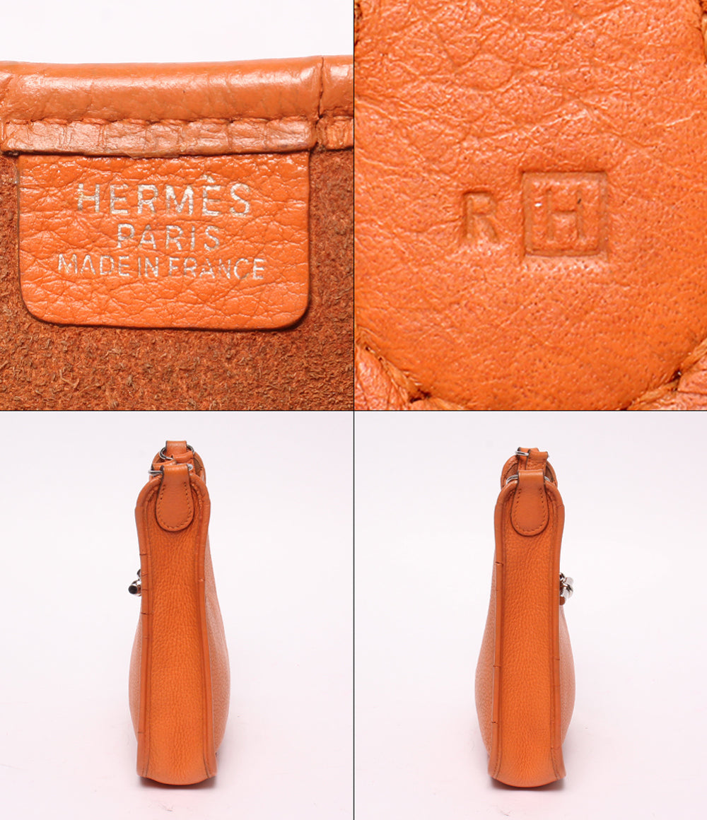HERMES ショルダーバッグ 斜め掛け シルバー金具 ▢H刻印 ヴェスパTPM レディース エルメス