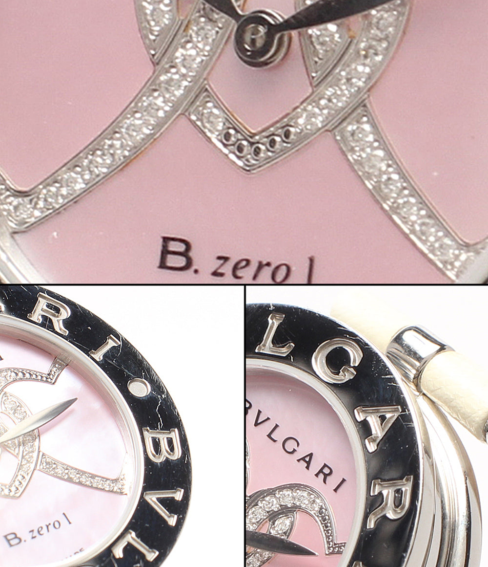 BVLGARI 腕時計 ビーゼロワン クオーツ ピンク BZ30S レディース ブルガリ