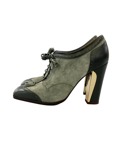 Salvatore Ferragamo レースアップ ブーティ レディース SIZE 5 1/2 (23cm) サルヴァトーレフェラガモ