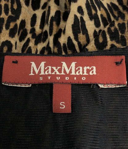 レオパード柄 カシュクールワンピース      レディース SIZE S (S) MAX MARA STUDIO