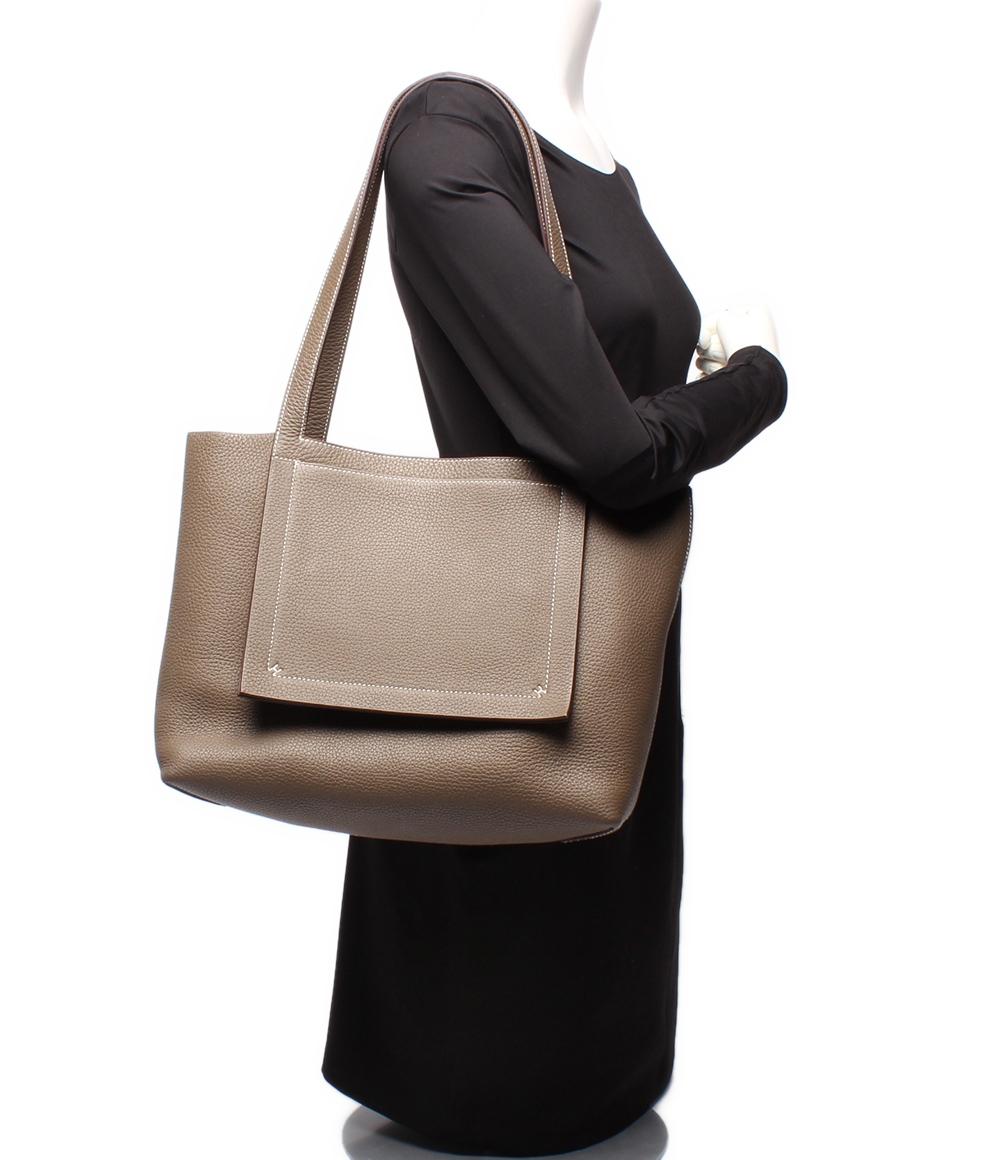美品 HERMES トートバッグ トリヨンクレマンス B刻印 カバセリエ31 レディース エルメス