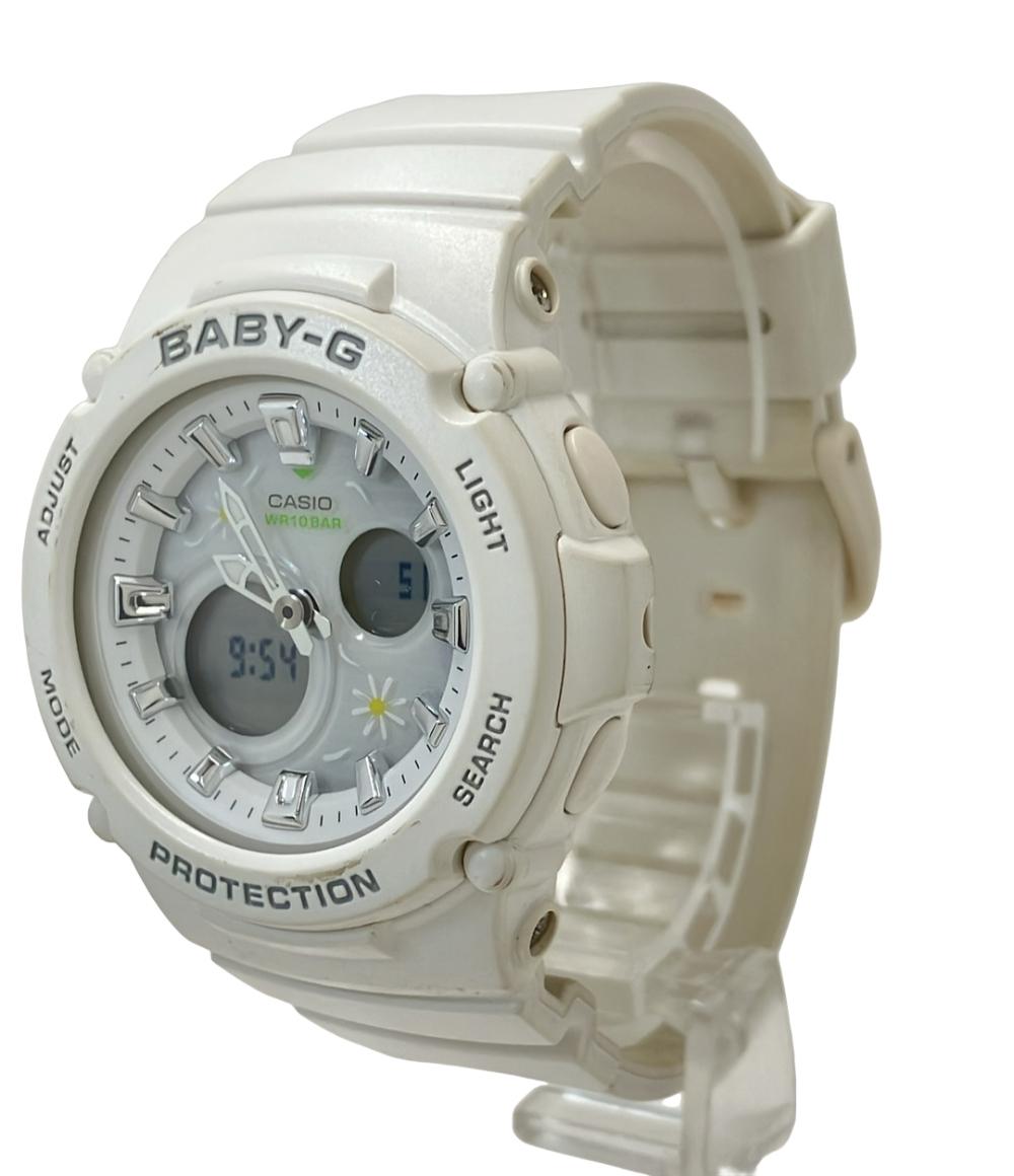 カシオ 腕時計 BABY-G クオーツ ホワイト BGA-270FL レディース CASIO