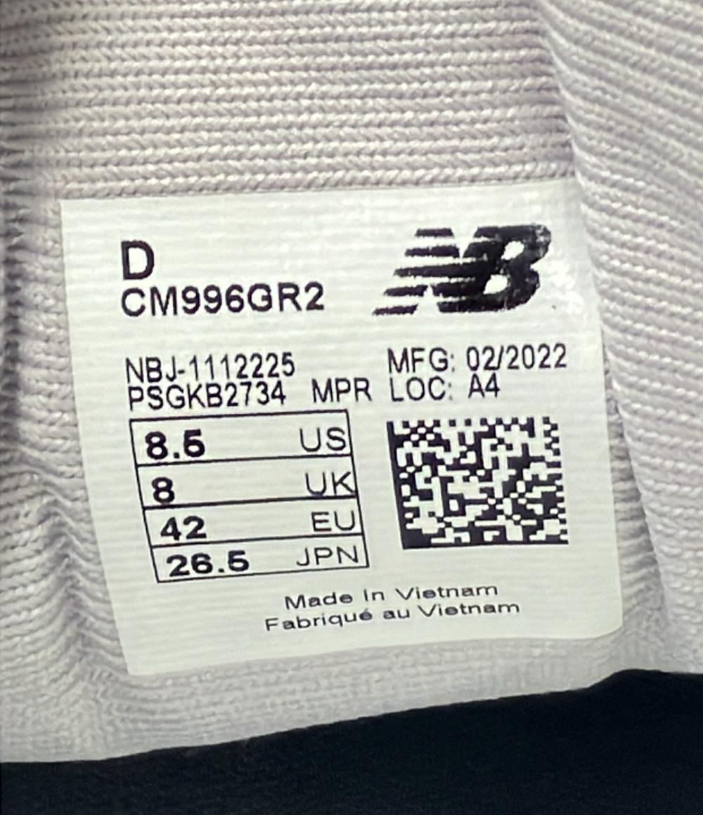 ニューバランス ローカットスニーカー 996 CM996GR2 メンズ SIZE 26.5 (M) NEW BALANCE