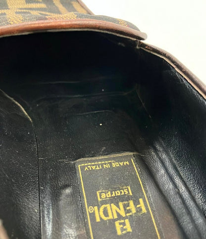 FENDI ローファー ズッカ柄 レディース SIZE 38 1/2 (25.5cm) フェンディ