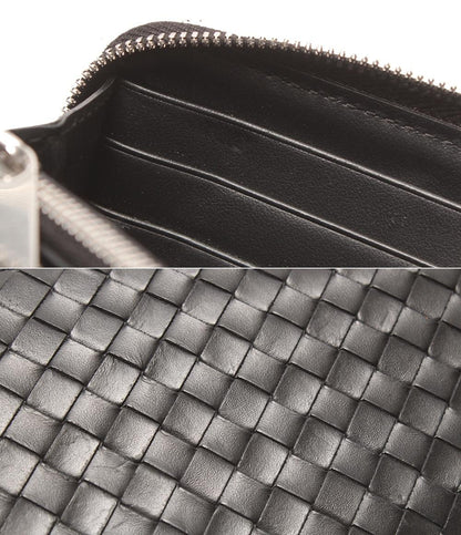 BOTTEGA VENETA ラウンドファスナー長財布 イントレチャート メンズ レディース ボッテガ・ヴェネタ