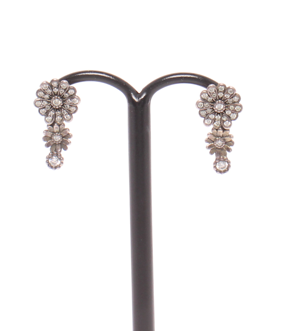 PANDORA ピアス SV925 フラワーモチーフ 花モチーフ レディース パンドラ