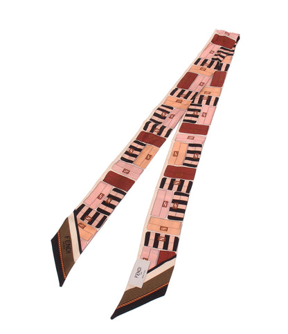 美品 FENDI スカーフ ツイリー レディース フェンディ