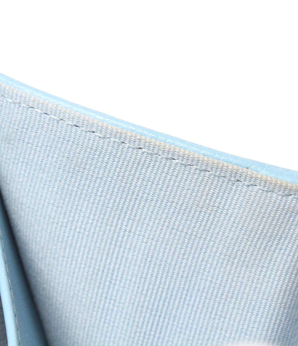 シャネル 三つ折り財布 キャビアスキン レディース CHANEL