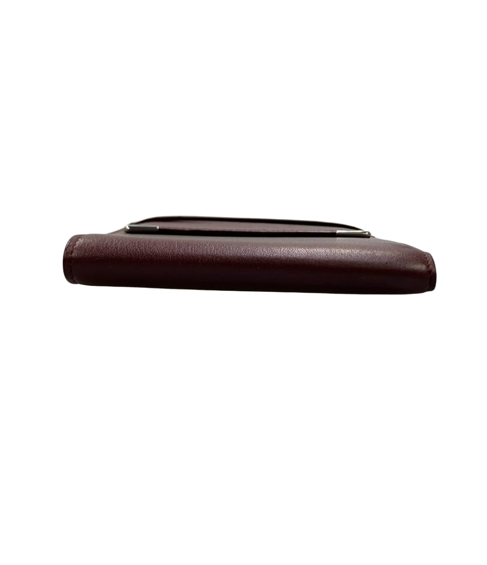 Cartier 二つ折り札入れ財布 カーフ L3000580 レディース カルティエ