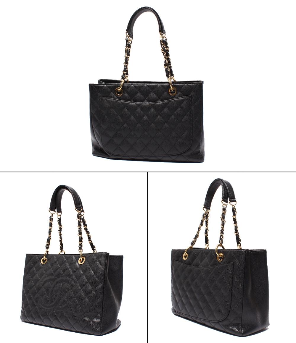 CHANEL チェーンショルダーバッグ GSTトートバッグ 肩掛け マトラッセ