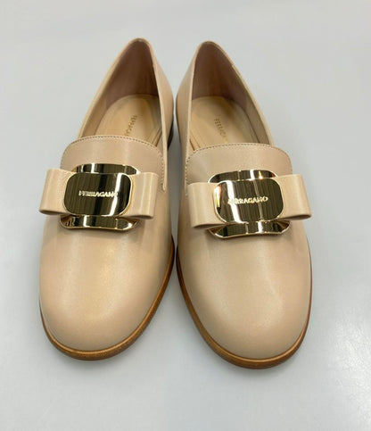 美品 フェラガモ ローファー モカシン ヴァラ レディース SIZE 7 (L) FERRAGAMO