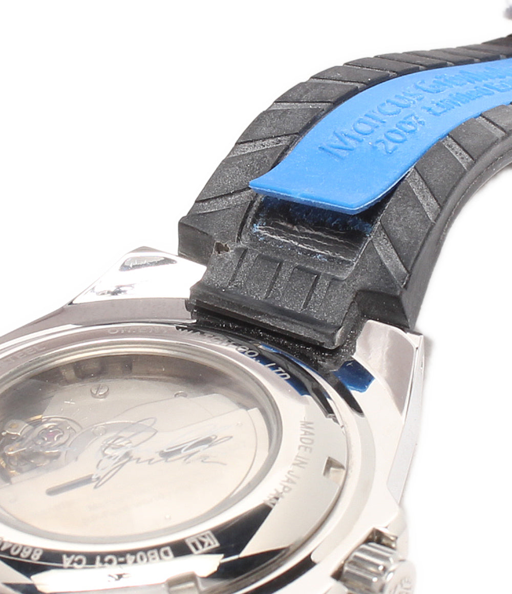 ORIENT 腕時計 マーカス グロンホルム 自動巻き ブルー WV0111DB メンズ オリエント