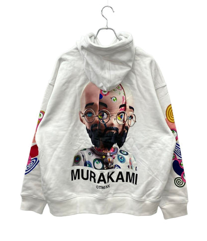 美品 NIKE パーカー スウェット  RTFKT×村上隆 DNA Hoodie V2 WH L タグ付き SIZE L ナイキ