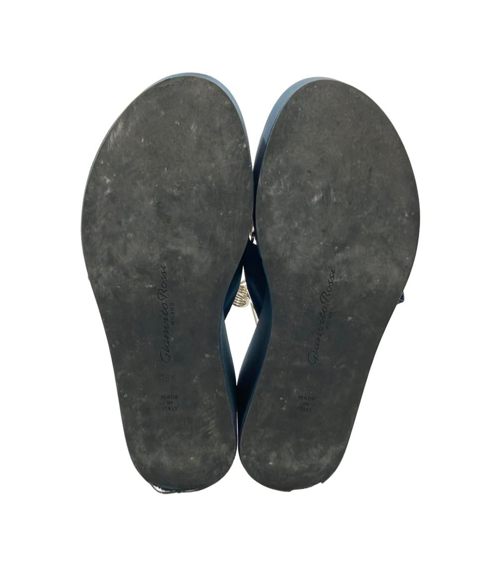 Gianvito Rossi サンダル クロスストラップ 厚底 レディース SIZE 35 1/2 (22.5cm) ジャンヴィトロッシ