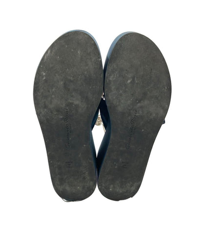 Gianvito Rossi サンダル クロスストラップ 厚底 レディース SIZE 35 1/2 (22.5cm) ジャンヴィトロッシ