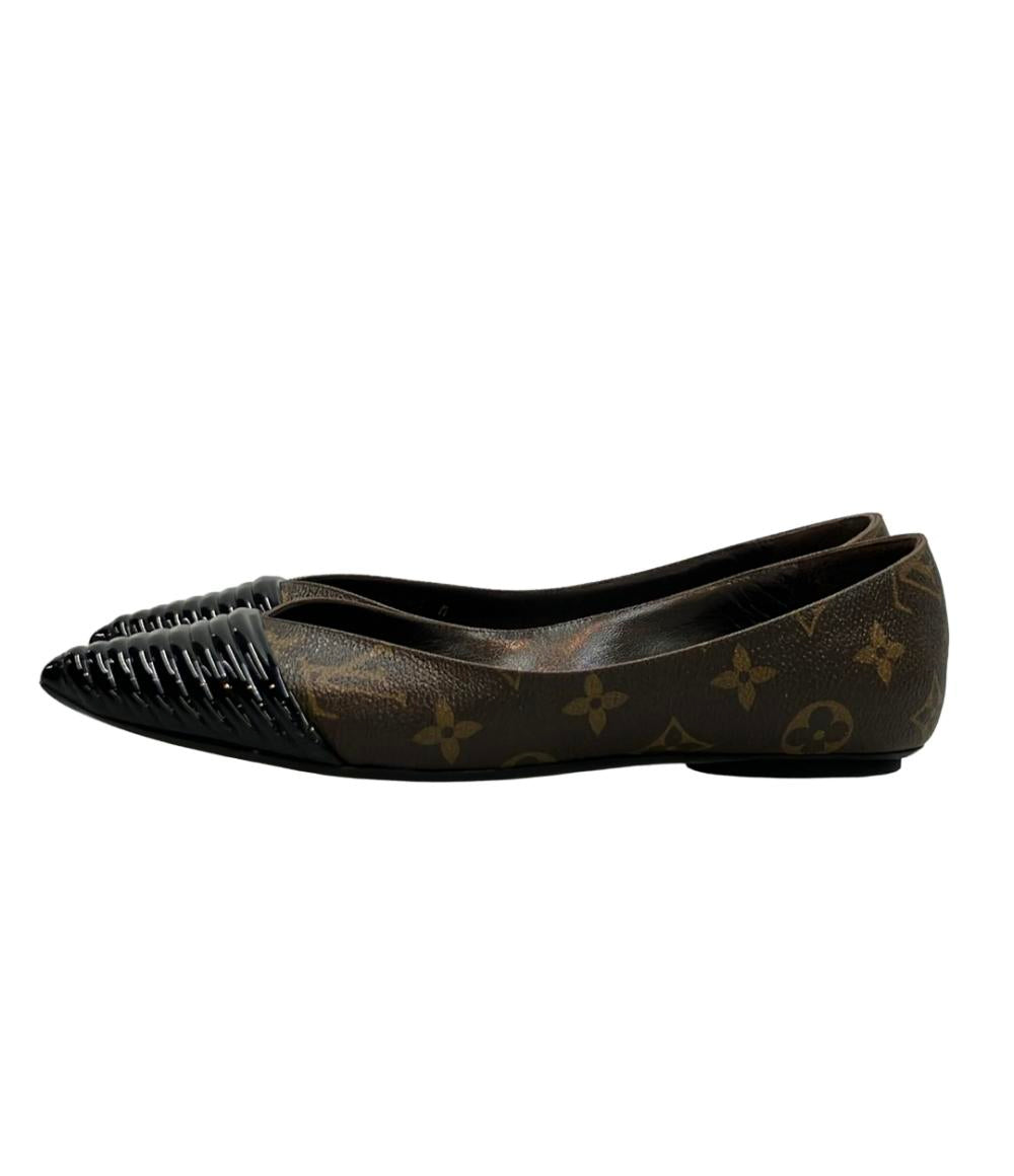 LOUIS VUITTON フラットパンプス モノグラム レディース SIZE 36 (23.5 