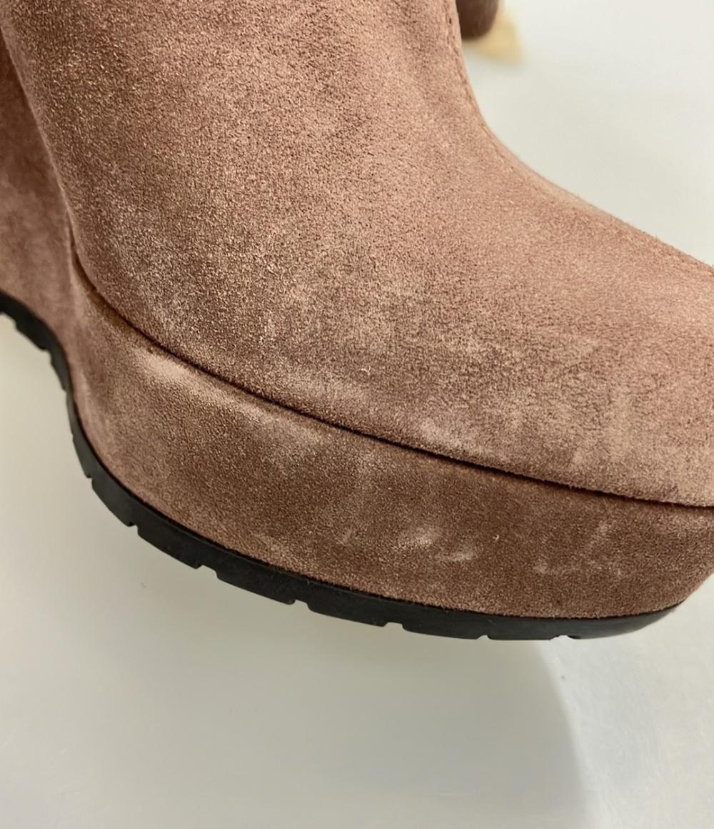 GUCCI ロングブーツ ウェッジソール レディース SIZE 36 1/2 (23.5cm) グッチ