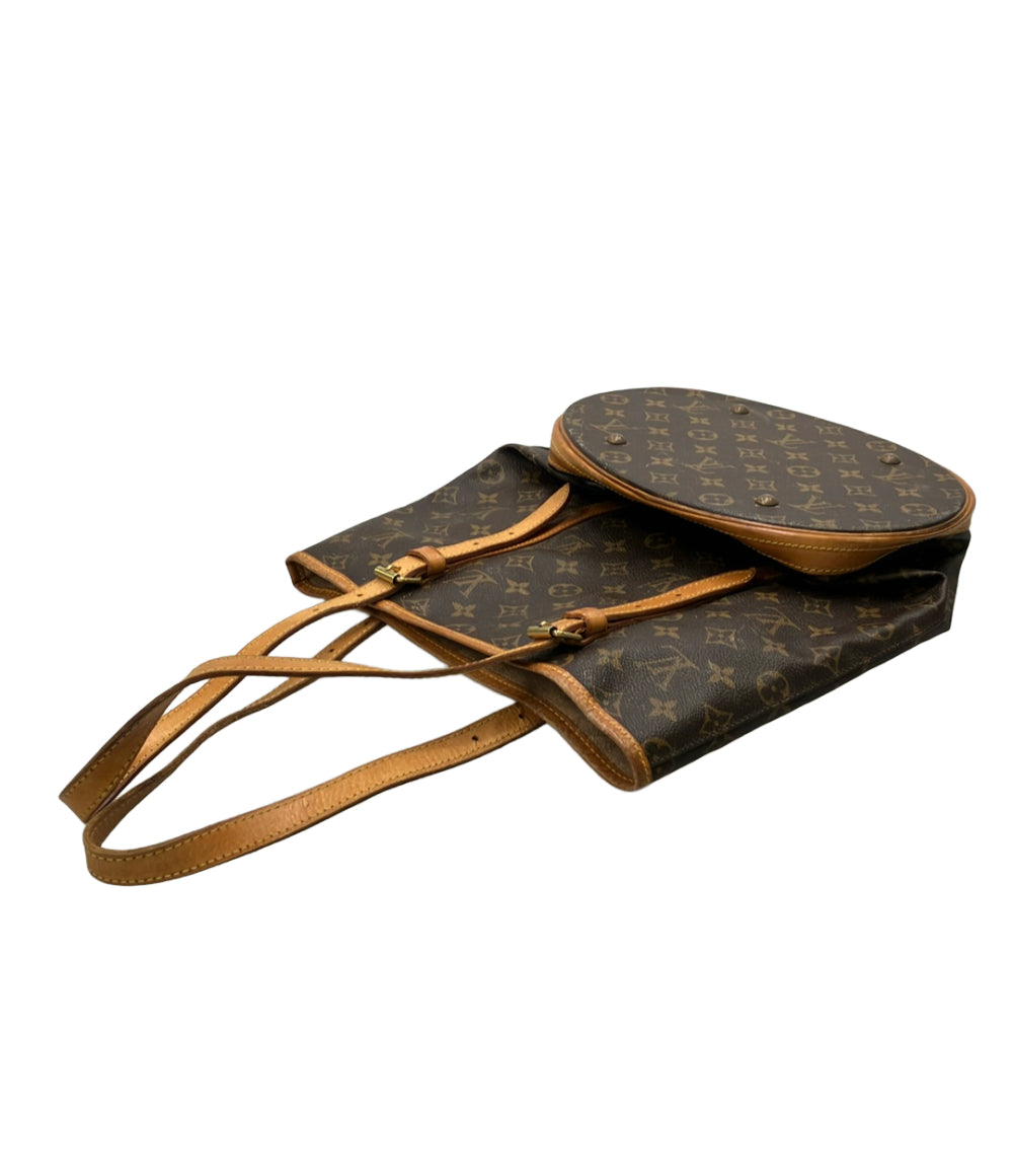 訳あり LOUIS VUITTON トートバッグ 肩掛け バケット GM モノグラム M42236 レディース ルイ・ヴィトン