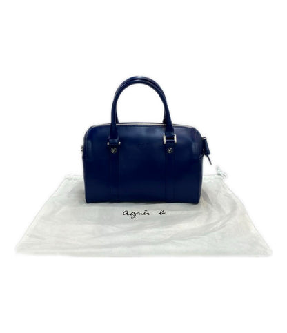 Agnes b. ハンドバッグ ショルダーバッグ 2WAY 斜め掛け レザー レディース アニエスベー