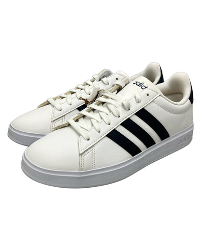 美品 adidas ローカットスニーカー グランドコート GW9199 メンズ SIZE 27.5 アディダス