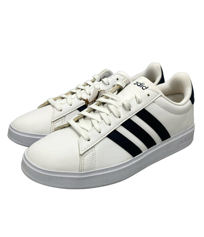 美品 adidas ローカットスニーカー グランドコート GW9199 メンズ SIZE 27.5 アディダス