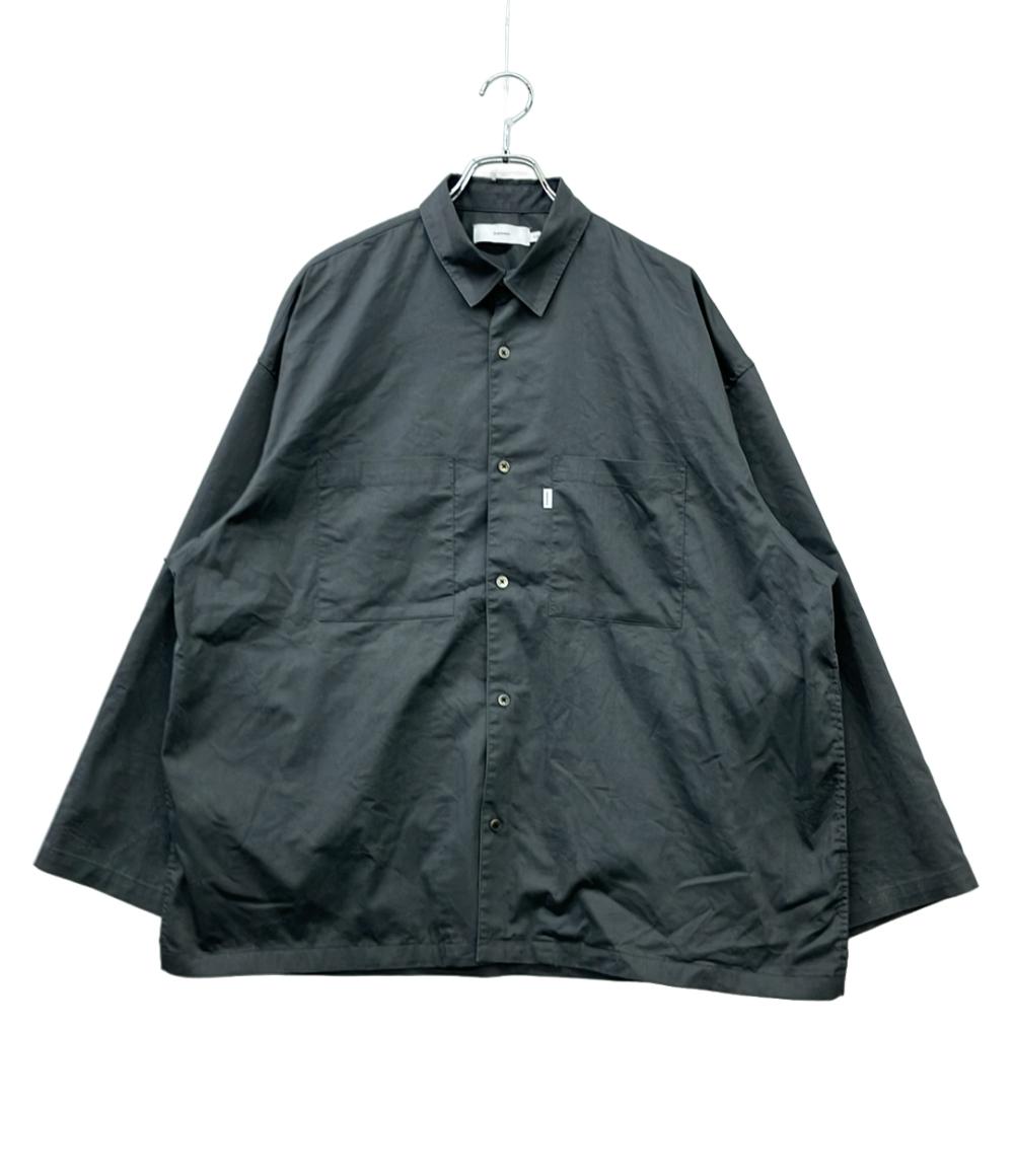 Graphpaper 長袖シャツ Oversized Box Shirt 24SS GM241-50292B メンズ SIZE S グラフペーパー