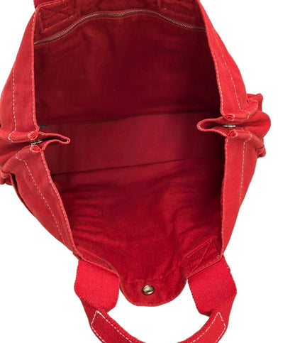 HERMES トートバッグ コットンキャンバス ドーヴィルMM レディース エルメス