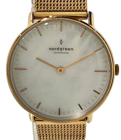 ノードグリーン 腕時計 クオーツ シェル レディース nordgreen